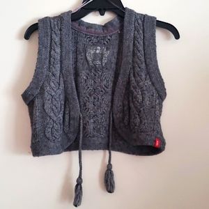 Women Cropped Cardigan